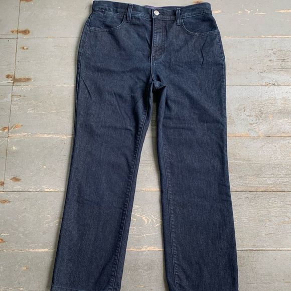 *SALE* EUC NYDJ Dark Wash Stretch Jeans NICE! - Picture 2 of 11